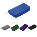 Blue-22 Slots SD/CF Micro Memory Card Storage Pouch Case Holder Wallet
