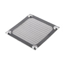 Aluminium Silver 80mm Fan PC Cover Case Fan Computer Gaming CPU Cleaning