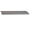 Pack of 4 Carbon Fiber Tube 8*6mm 330mm DIY Vanished Surface Tail Tube