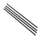Pack of 4 Carbon Fiber Tube 8*6mm 330mm DIY Vanished Surface Tail Tube