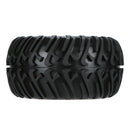 4Pcs Black Wheel Rim and Tire for 1/10 HSP Tamiya Kyosho Off-road RC Car Parts