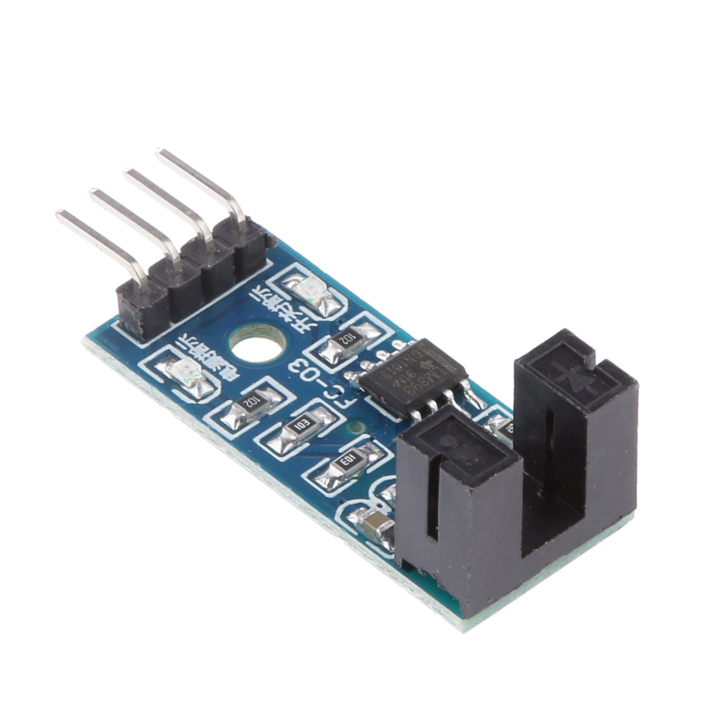 Optocoupler Motor Speed Measuring Counter Sensor Module Slot Type ...