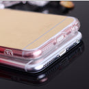 Rose Gold Mobile Phone Case Protective Back Cover with Imitation Rose Red Wool Ball for iPhone 6 Plus/ 6S Plus
