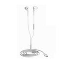 White Universal USB Type-C Earphone in-ear Hook Headphone for Smart Phone