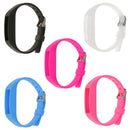 Adjustable Lightweight Durable Dirt Resistant Silicone Wrist Band Strap FIT FOR Fitbit Alta Pink