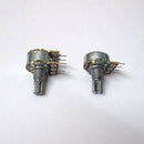 5pcs 50kohm Duplex + 5pcs 100kohm Single Sound Bright Potentiometer