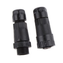 15A IP68 Waterproof Aviation 3 Pins Assembled Electrical Fast Wiring 7.5mm Adapter