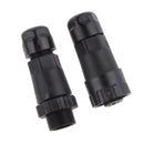 15A IP68 Waterproof Aviation 3 Pins Assembled Electrical Fast Wiring 7.5mm Adapter