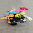 Orange USB Cooling Fan Mini Cooler Portable For Mobile Phone PC Desktop Fan