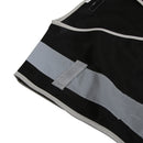 Hi-Vis Safety Vest With Zipper Reflective Tape Jacket Waistcoat black