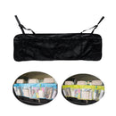 Car Seat Back Tidy Organizer Holder Travel Storage Bag Multi-Pocket Black