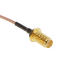 RP SMA Female to uFL/u.FL/IPX/IPEX RF Coax Adapter Assembly RG178 Pigtail