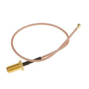 RP SMA Female to uFL/u.FL/IPX/IPEX RF Coax Adapter Assembly RG178 Pigtail