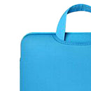 Laptop Soft Neoprene Double Zippered Sleeve Case Carry Bag Handbag FOR MacBook Air Pro Tablet Blue 13inch