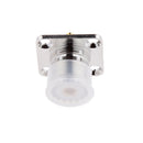 Mini Plug Connector Female Jack 4-hole 25mm Flange Solder Panel Mount Straight