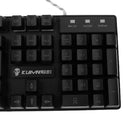 Backlit Gaming Computer Mechanical Keyboard Rainbow LED Illuminated Black
