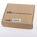 USB 2.0 External DVD Combo CD-R/RW CD-ROM DVD-ROM Burner Drive for Laptop Black