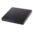 USB 2.0 External DVD Combo CD-R/RW CD-ROM DVD-ROM Burner Drive for Laptop Black