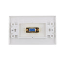 VGA HDMI Wall Faceplate Female to Female Extension for Projector TV PC