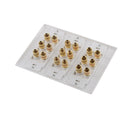 Multimedia Panel Audio AV Speaker Terminal with Binding Post for Banana Plug