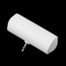 3.5mm Connector Mini Compact Stereo Speaker Amplifier Microphone Loudspeaker for Phone MP3 MP4 PAD All Device With 3.5mm Jack White