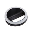 Luxury Selfie Luminous LED Light Up Phone Ring For iPhone 6 6S Plus Smart Phone Black