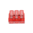 Plastic Terminal Block Lever Home Wire Connector Cable Clamp Nuts
