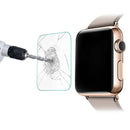 9H Tempered Glass Cover Screen Film Protector For Apple Watch 42mm Black
