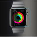 9H Tempered Glass Cover Screen Film Protector For Apple Watch 42mm Black