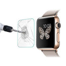 9H Tempered Glass Cover Screen Film Protector For Apple Watch 38mm Black