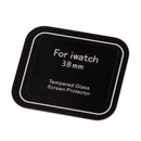 9H Tempered Glass Cover Screen Film Protector For Apple Watch 38mm Black