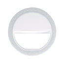 3 Modes Skin Light Selfie Fill LED Flash White Light Up Ring For Mobile Phone