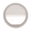 3 Modes Skin Light Selfie Fill LED Flash White Light Up Ring For Mobile Phone