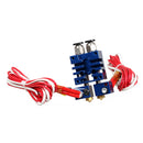 Chimera Extruder V6 Dual Head Hotend 0.4mm/1.75mm for 3D Printer Blue