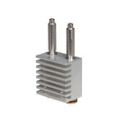 24V 3D Printer Dual Head Chimera Extruder 0.4mm Hotend Integrated Feed Tube Cooling Fan Heat Block