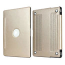 Luxury Silk Pattern Hard Protective Case Shell Gold for Macbook Retina 12"