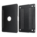 Luxury Silk Pattern Hard Protective Case Shell Black for Macbook Air 11.6"