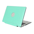 Luxury Silk Pattern Hard Protective Case Shell Green for Macbook Air 13.3"