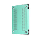Luxury Silk Pattern Hard Protective Case Shell Green for Macbook Air 13.3"