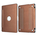 Luxury Silk Pattern Hard Protective Case Shell Brown for Macbook Pro Retina 13.3"