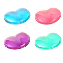 Soft Silicone Comfortable Use Wrist Rest Comfort Support Pillow Mouse Pad for Laptop PC Computer Purple