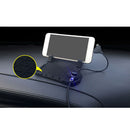 Car Charger Phone Holder Non-Slip Silicone Pad Mount Bracket for Android iOS
