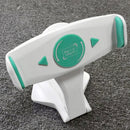 Universal Retractable Folding Portable Desk Tablet Stand Holder for 7-15 inch Tablet PC White and Green