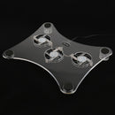 USB Cooler Cooling Stand Holder Blue LED Light Fans Radiator for Laptop