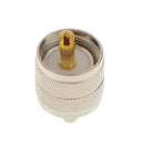 10xUHF Male SL16 Connector Plug Straight Crimp for LMR195 RG58 RG142 Cable