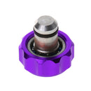 Professional Mini 5 In 1 Aluminium Fix Magnetic Phone Repair Opening Tool Screwdriver Set for Smartphone/MarBook Purple