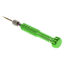 Replacement Bits For 5-In-1 Screwdriver/Nut Driver Tools T5,T6,1.2,1.5,0.8 Kit for NoteBook/MP3/4/iPod Green