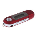 New 4GB USB MP4 MP3 Music Video Digital Player Red