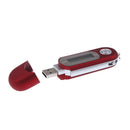 New 4GB USB MP4 MP3 Music Video Digital Player Red
