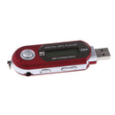 New 4GB USB MP4 MP3 Music Video Digital Player Red